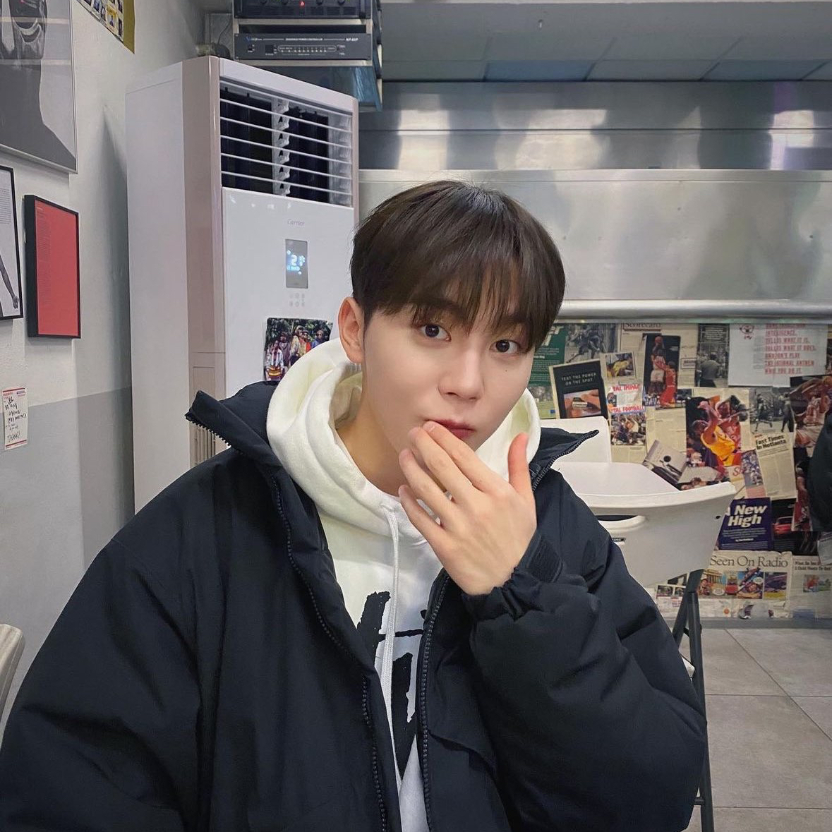 Behind-the-scenes cut of Seungkwan (SEVENTEEN)