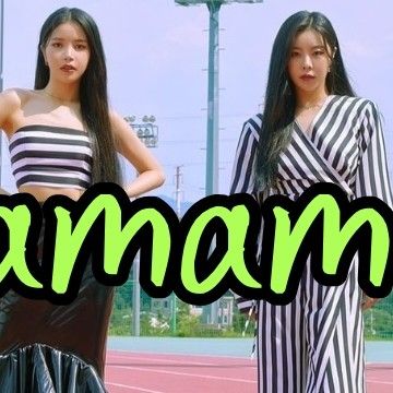 마마무의 비하인드 컷