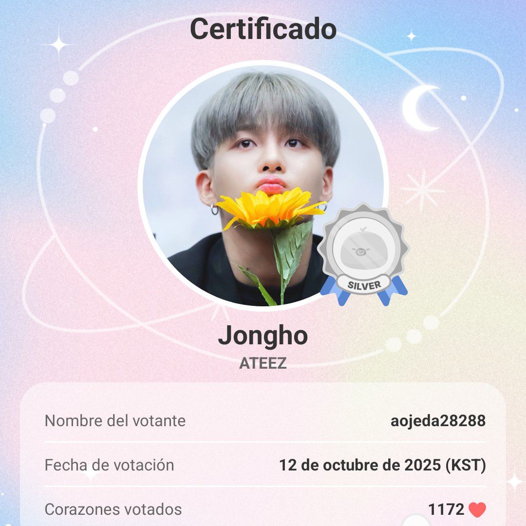 A moment captured by Jongho (ATEEZ)'s fan