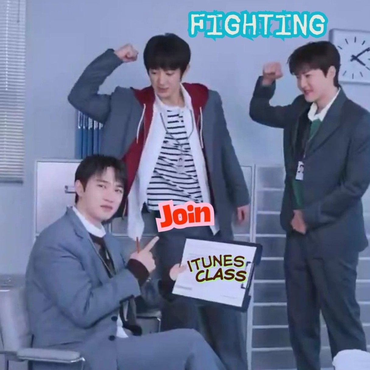 EXOの舞台裏ショット