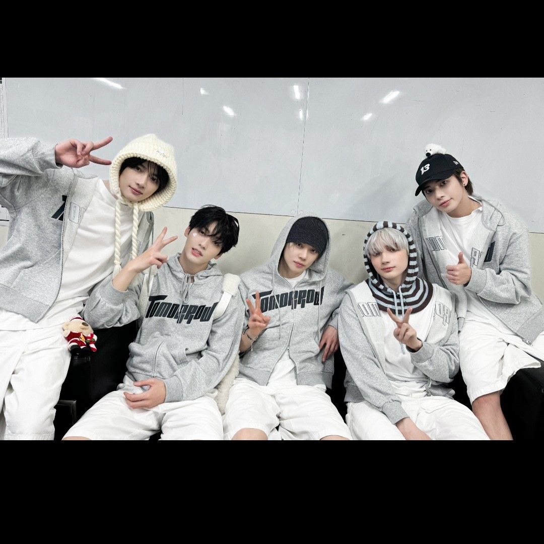 Recent activity shot of TOMORROW X TOGETHER