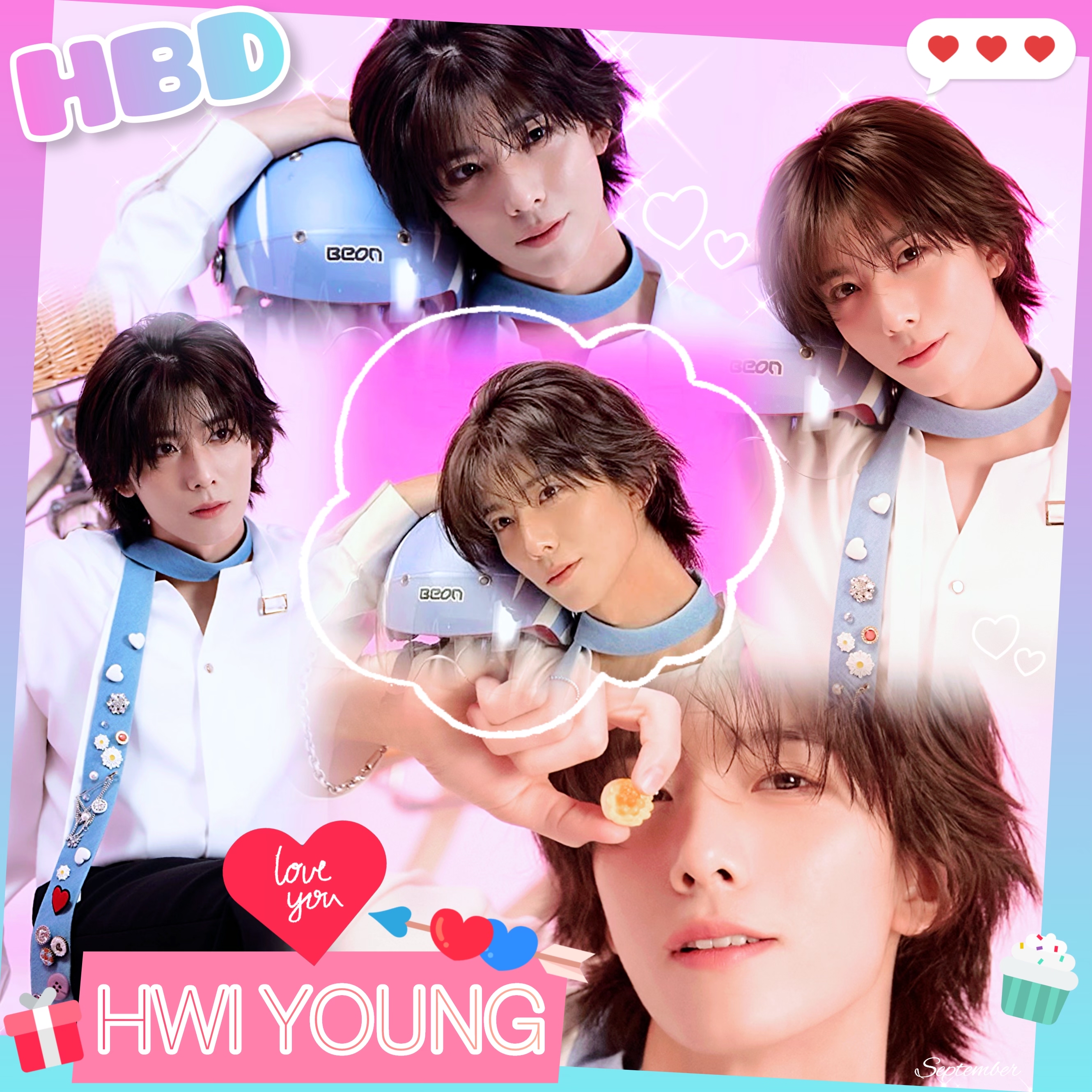 Potret di balik layar Hwiyoung (SF9)