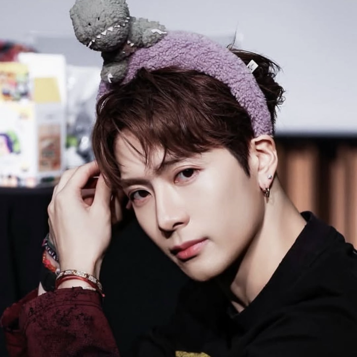 Recent activity shot of Jackson (GOT7)