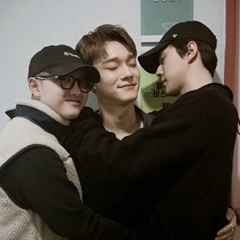 Recent activity shot of Chen (EXO)