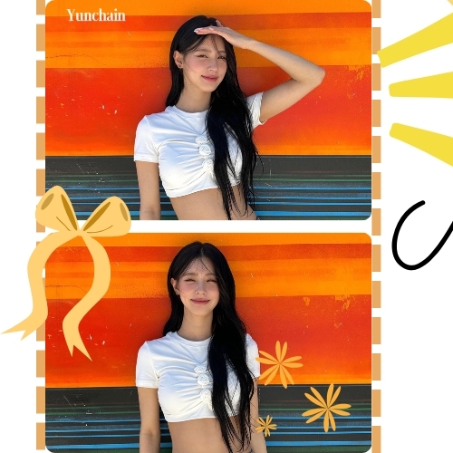 Recent activity shot of Miyeon (i-dle)