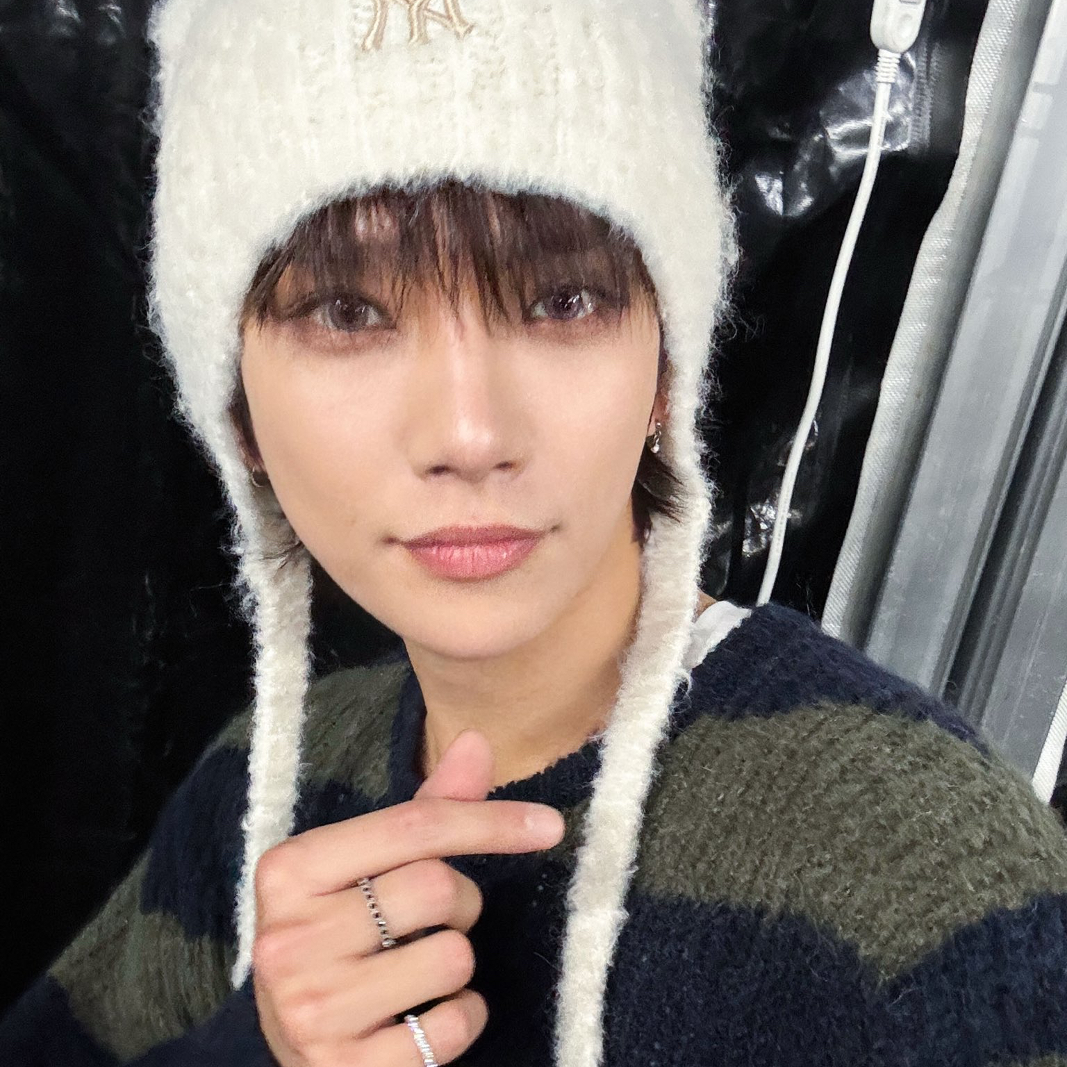 A moment captured by Joshua (SEVENTEEN)'s fan