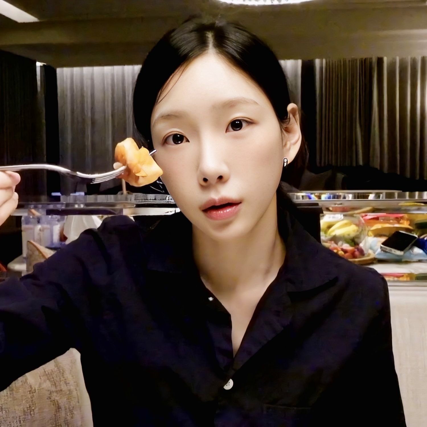 Behind-the-scenes cut of Taeyeon (Girls' Generation)