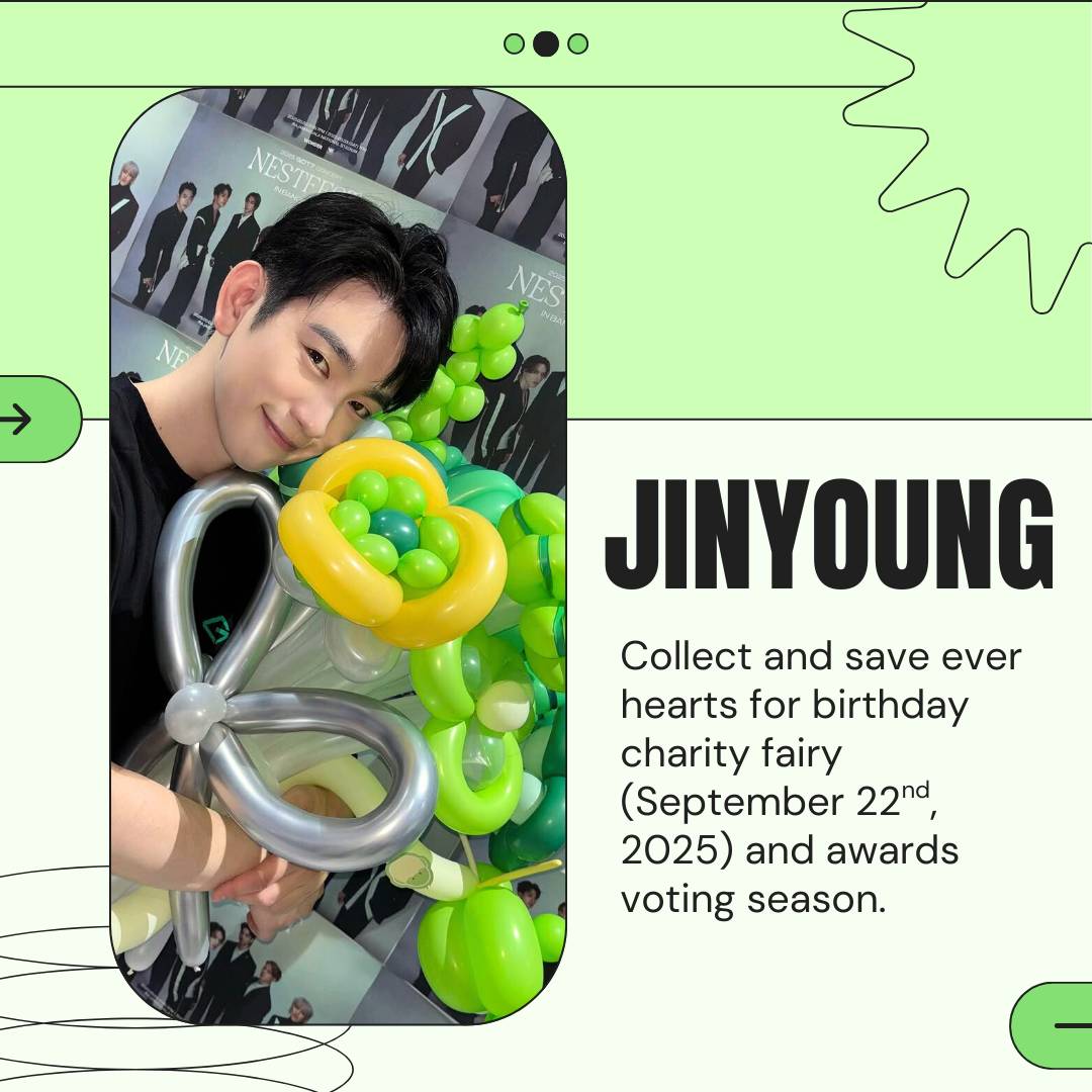 A moment captured by Jinyoung (GOT7)'s fan