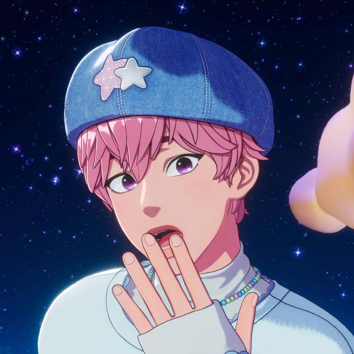 Recent activity shot of Bamby (PLAVE)