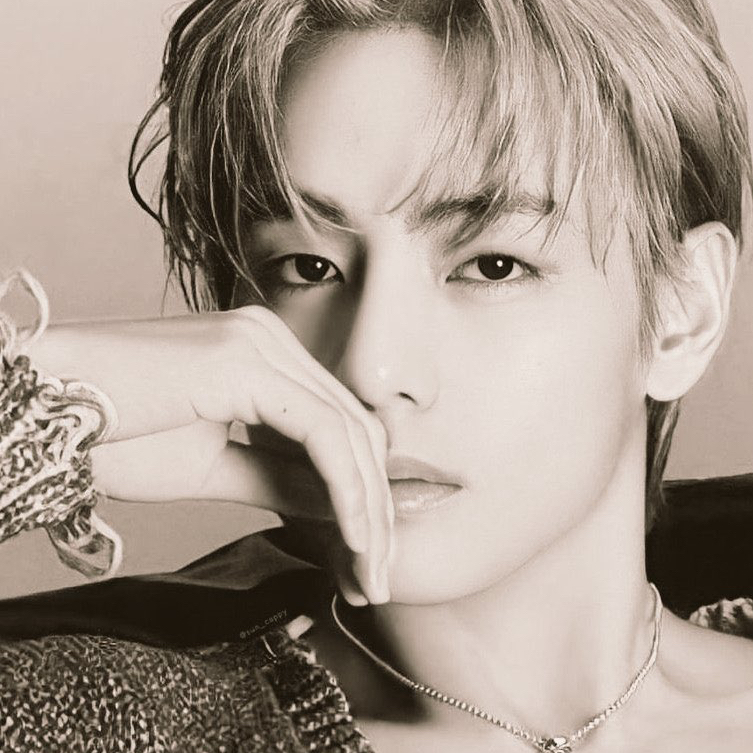 A moment captured by V (BTS)'s fan