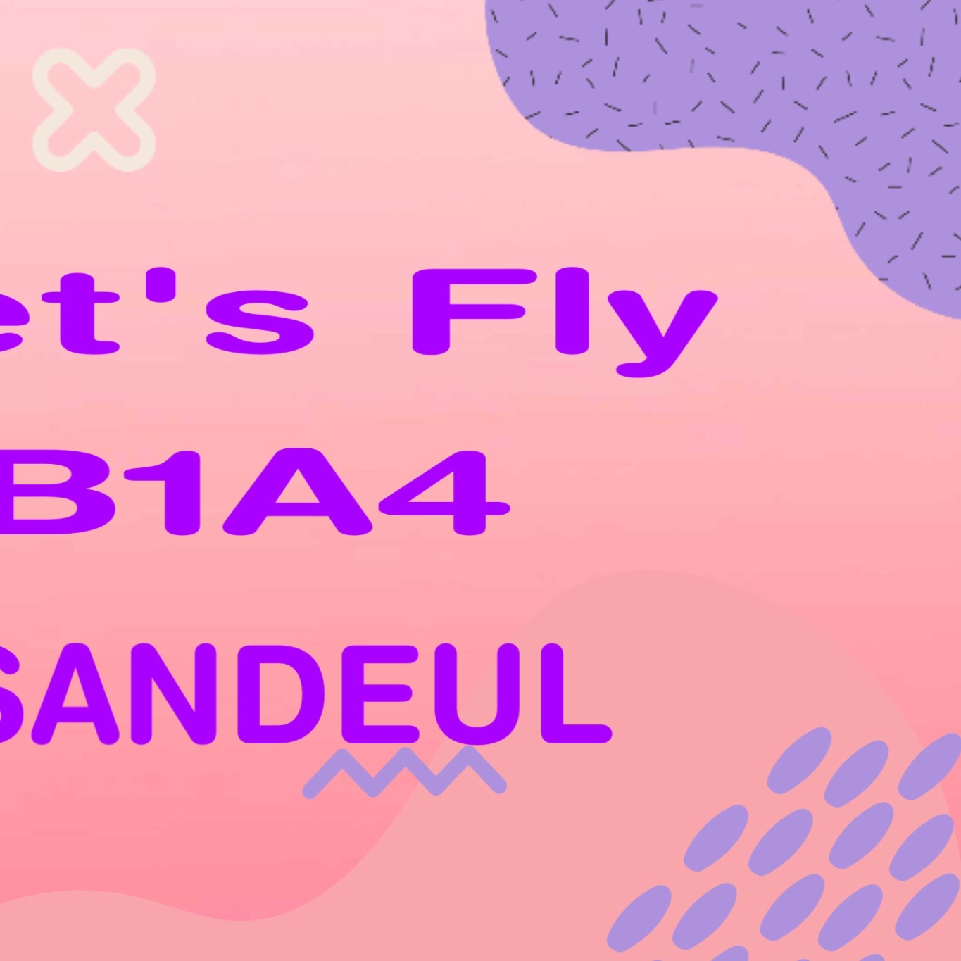 Recent activity shot of Sandeul (B1A4)