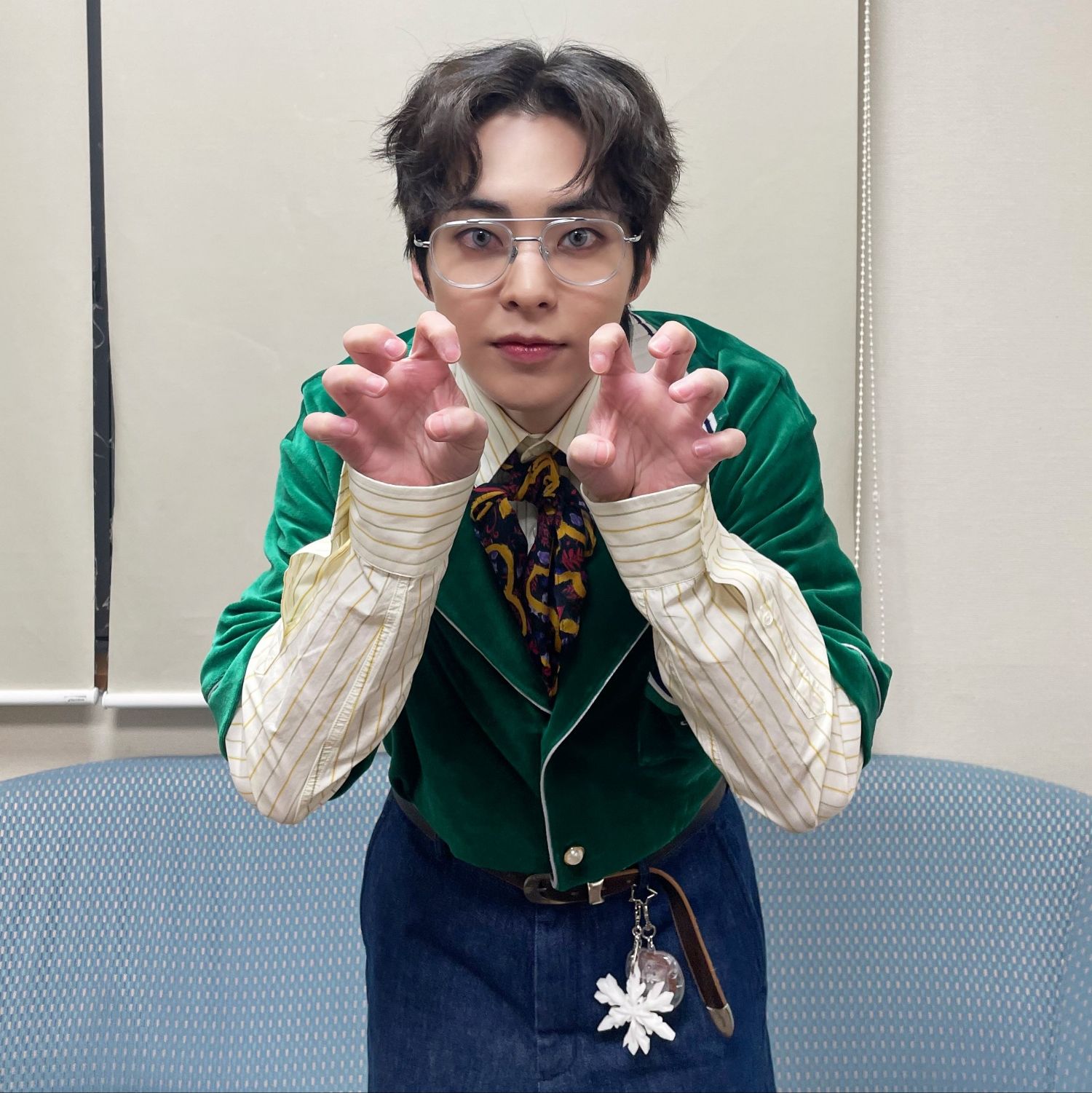 Behind-the-scenes cut of Xiumin (EXO)