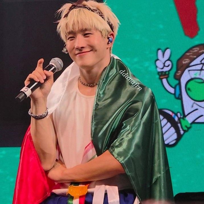 Recent activity shot of Jinjin (ASTRO)