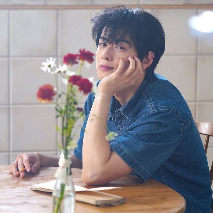 A moment captured by Eunwoo (ASTRO)'s fan