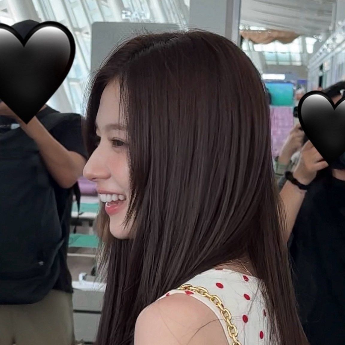 Sana (TWICE)粉絲拍下的瞬間