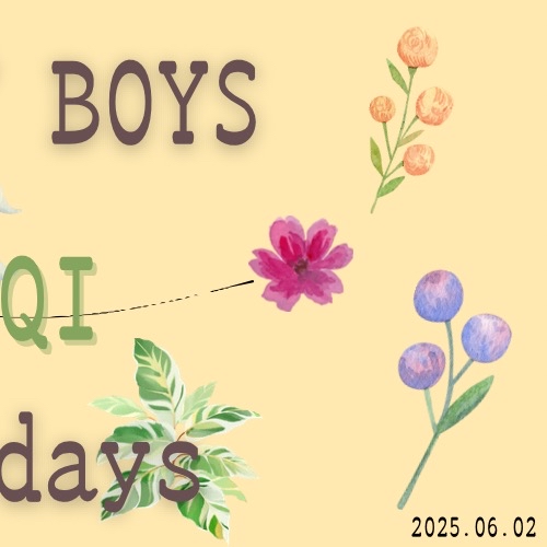Behind-the-scenes cut of Ling Qi (FANTASY BOYS)