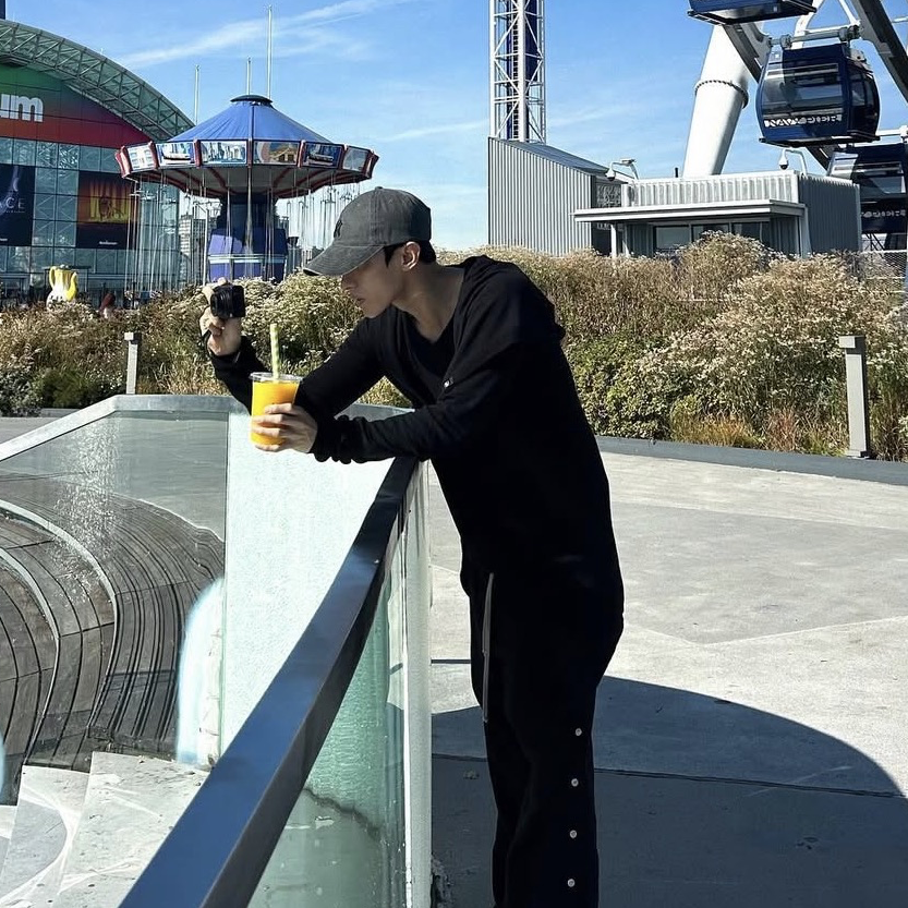 Recent activity shot of DK (SEVENTEEN)