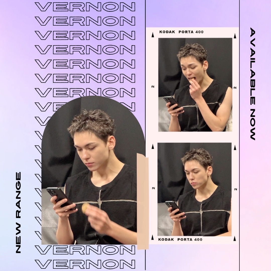 Momen yang diabadikan oleh penggemar Vernon (SEVENTEEN)