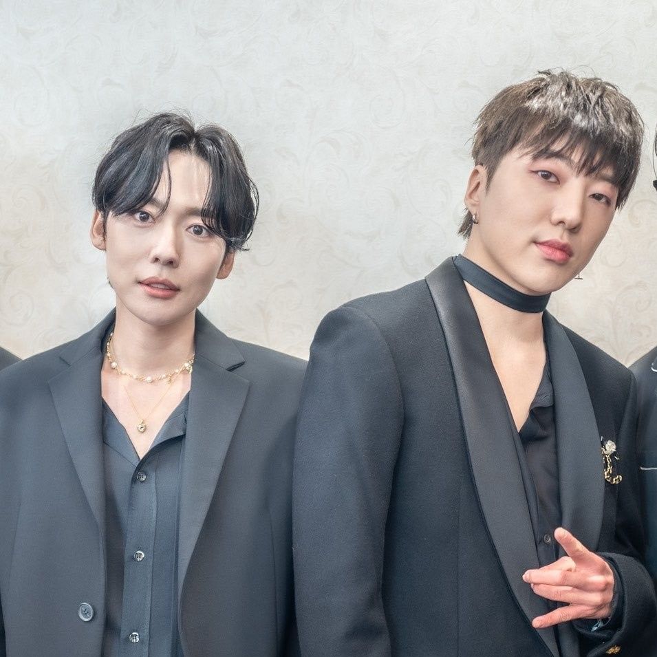 Recent activity shot of Jinwoo (WINNER)
