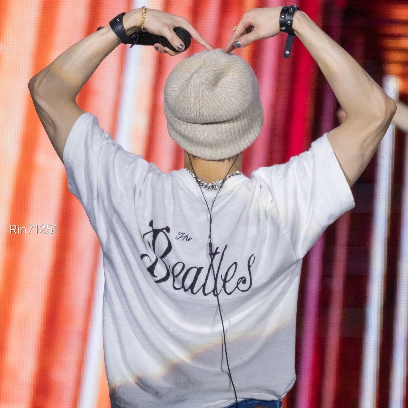 A moment captured by Hyunjin (Stray Kids)'s fan