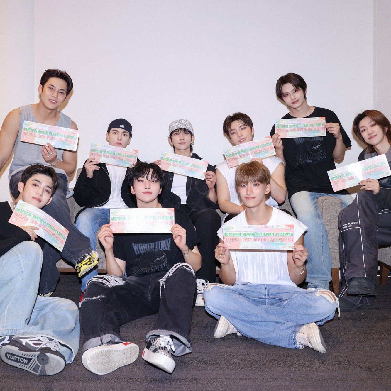 세븐틴의 비하인드 컷