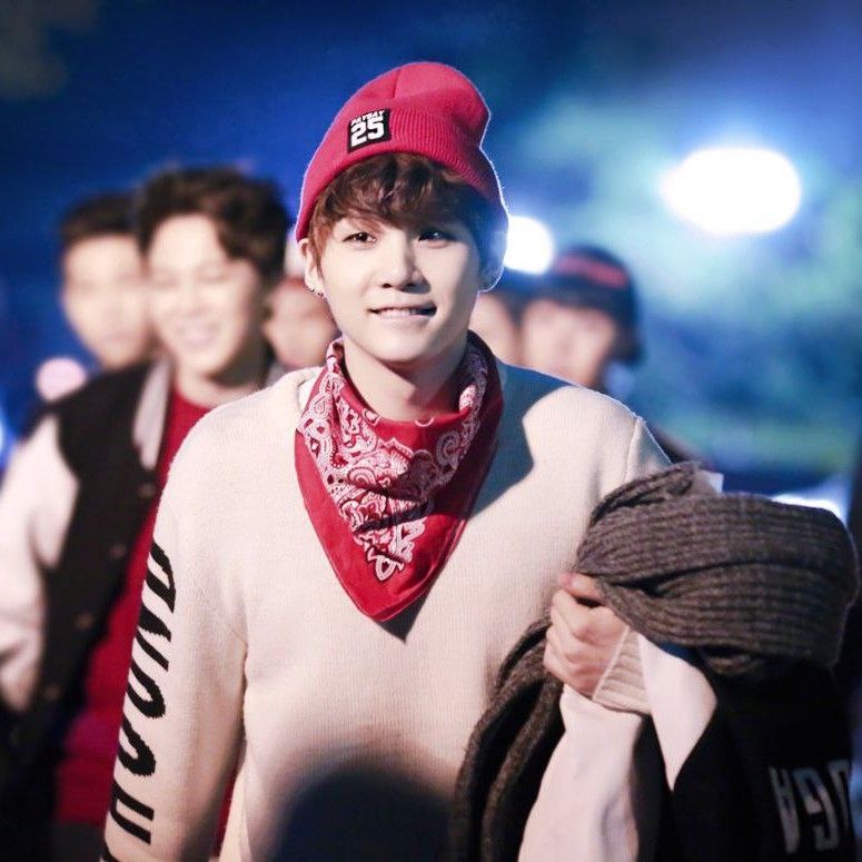 A moment captured by SUGA (BTS)'s fan