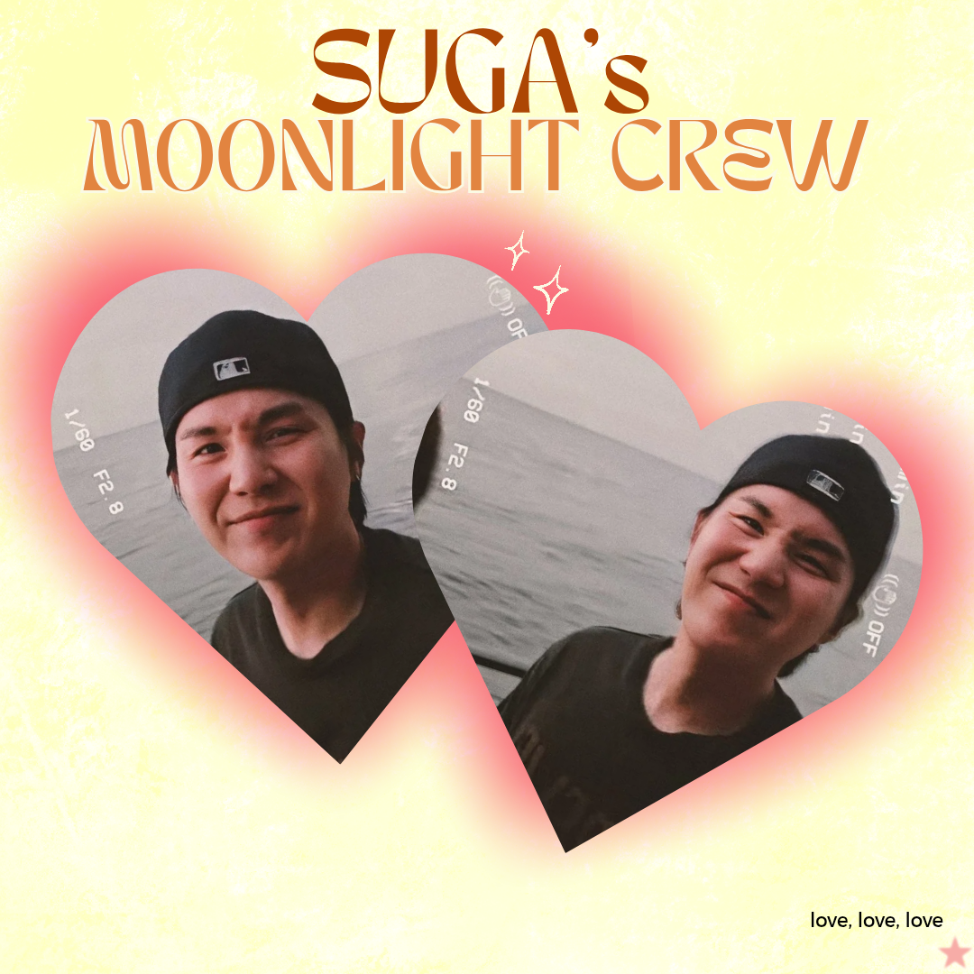 A moment captured by SUGA (BTS)'s fan