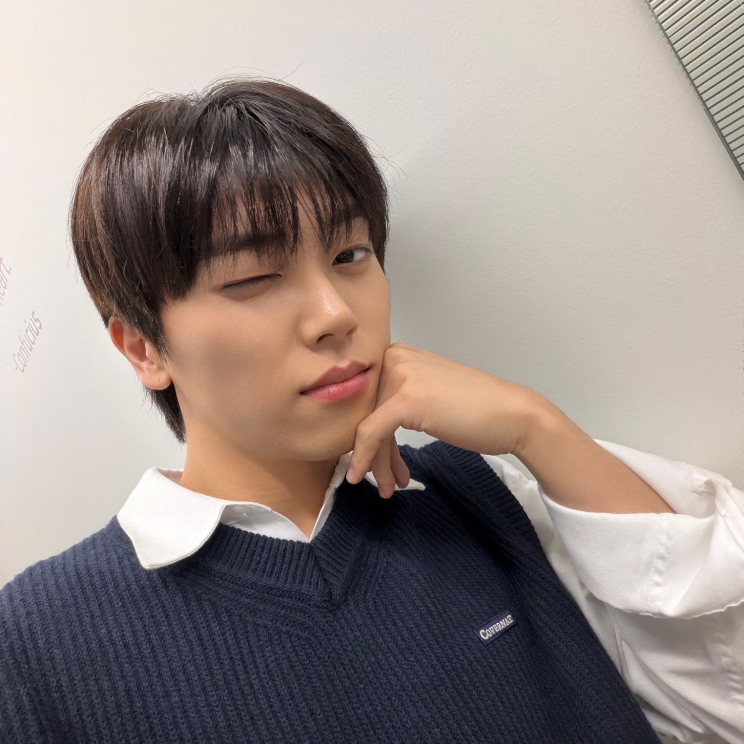 A moment captured by Minkyun (ONF)'s fan