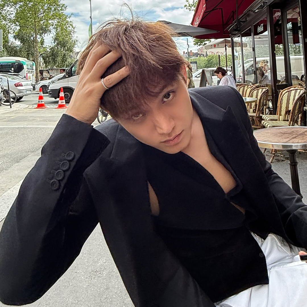 Recent activity shot of Mingyu (SEVENTEEN)