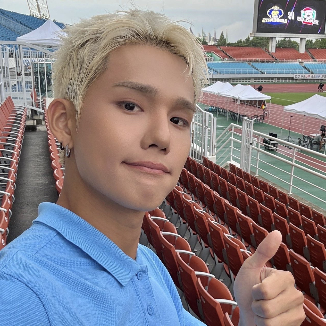 Recent activity shot of Seunghun (B.D.U)