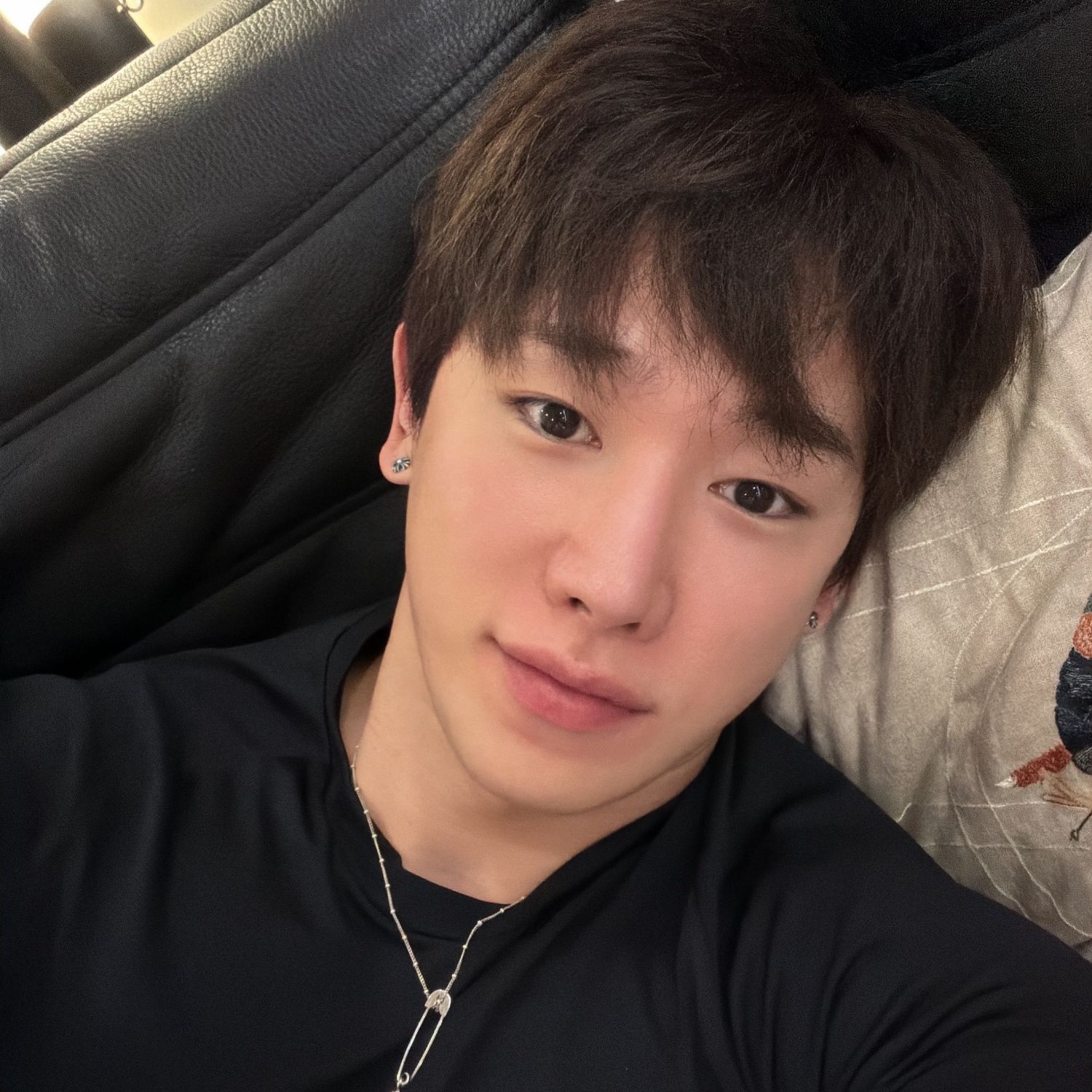 A moment captured by Wonho's fan