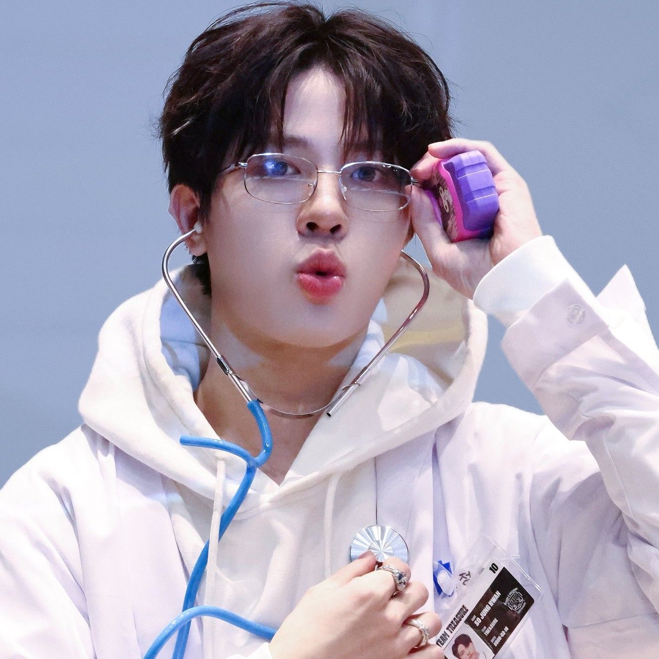 Momen yang diabadikan oleh penggemar So Junghwan (TREASURE)