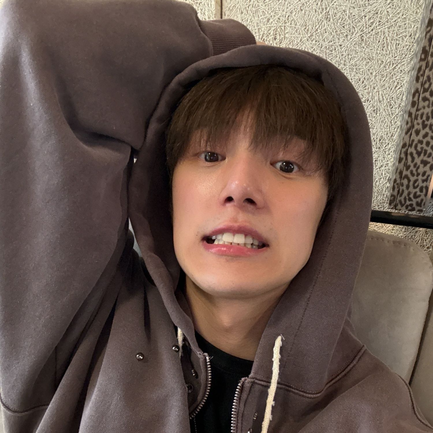 A moment captured by MONSTA X's fan