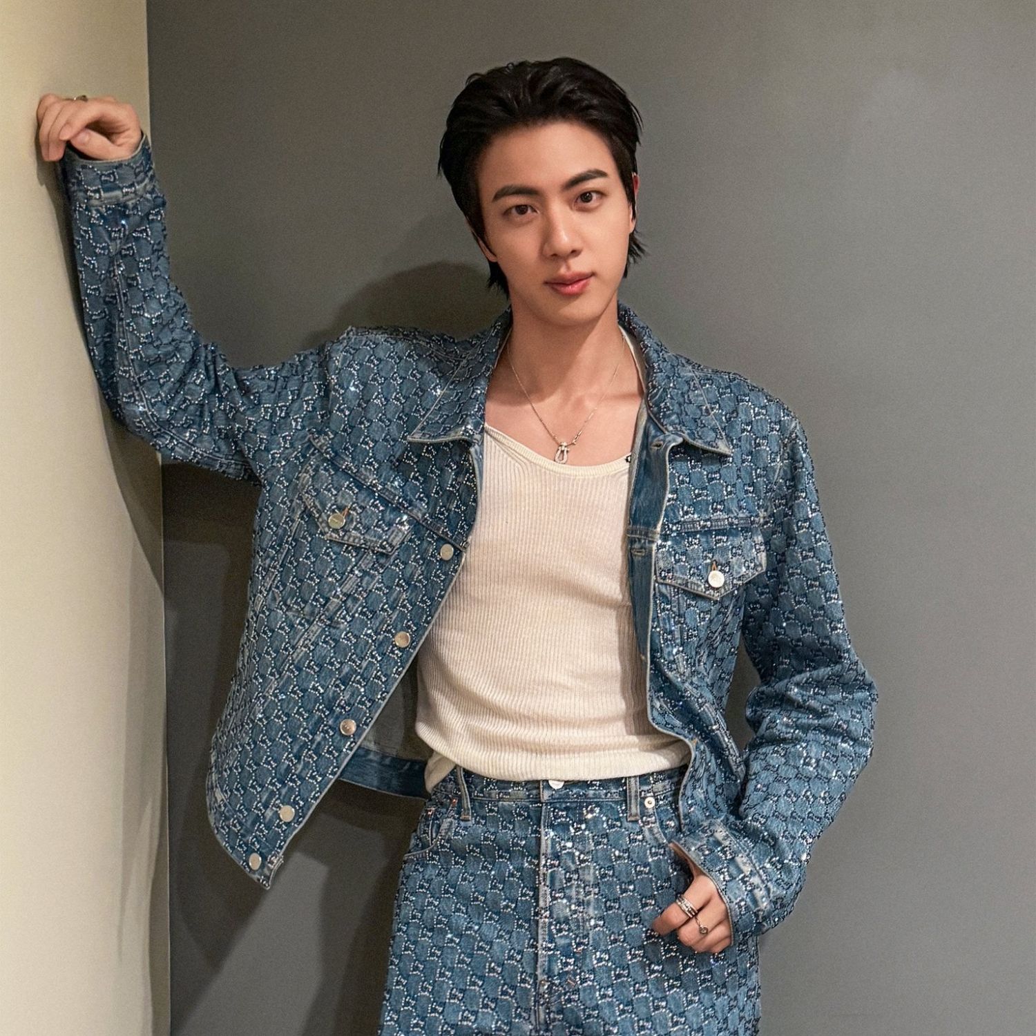 A moment captured by Jin (BTS)'s fan
