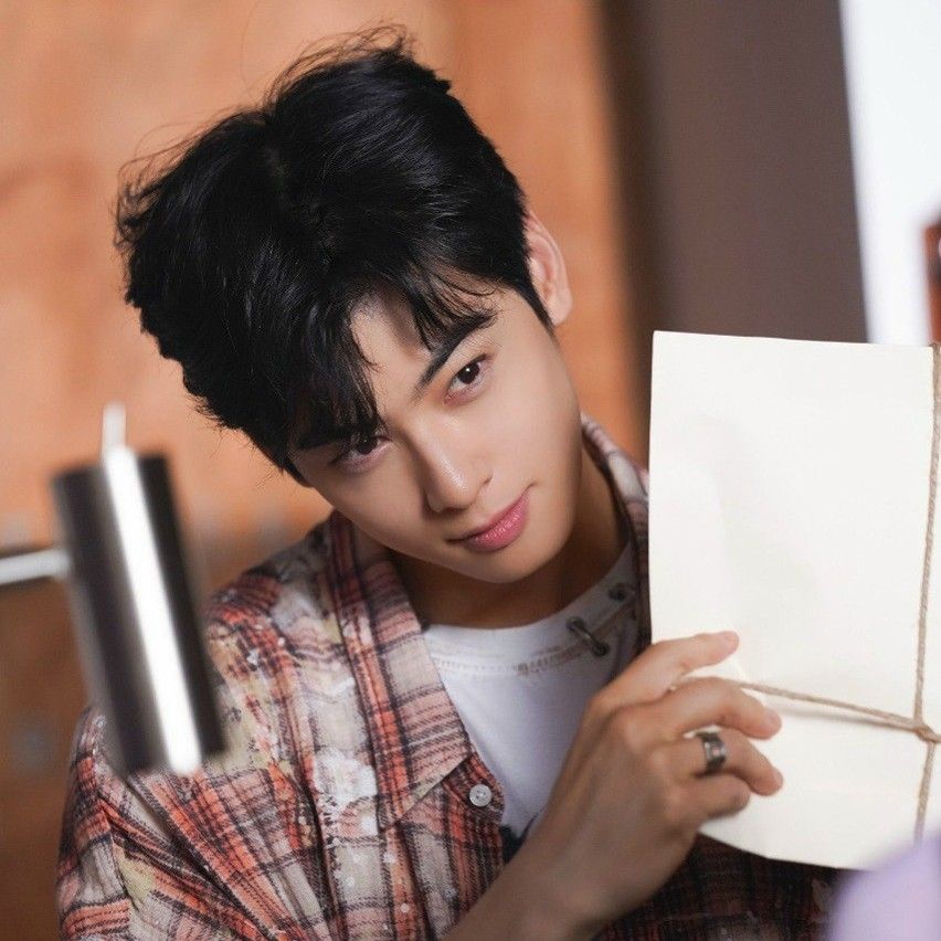 Recent activity shot of Eunwoo (ASTRO)