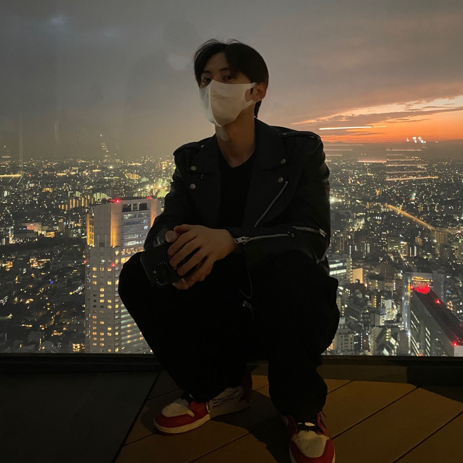 A moment captured by Hwang Minhyun's fan