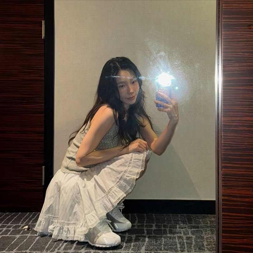 Recent activity shot of Taeyeon (Girls' Generation)