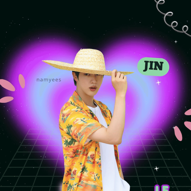 Foto terbaru Jin (BTS)