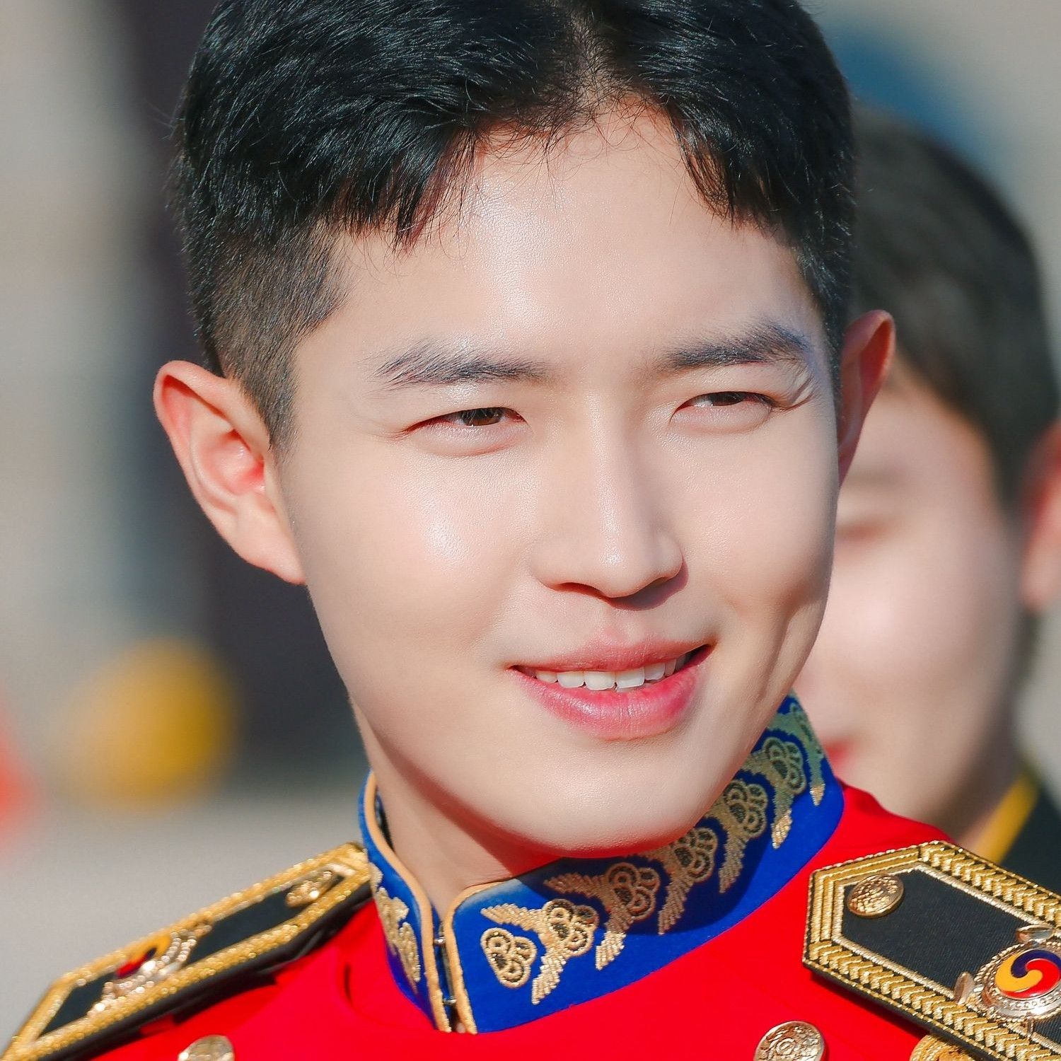 A moment captured by Kim Jaehwan's fan