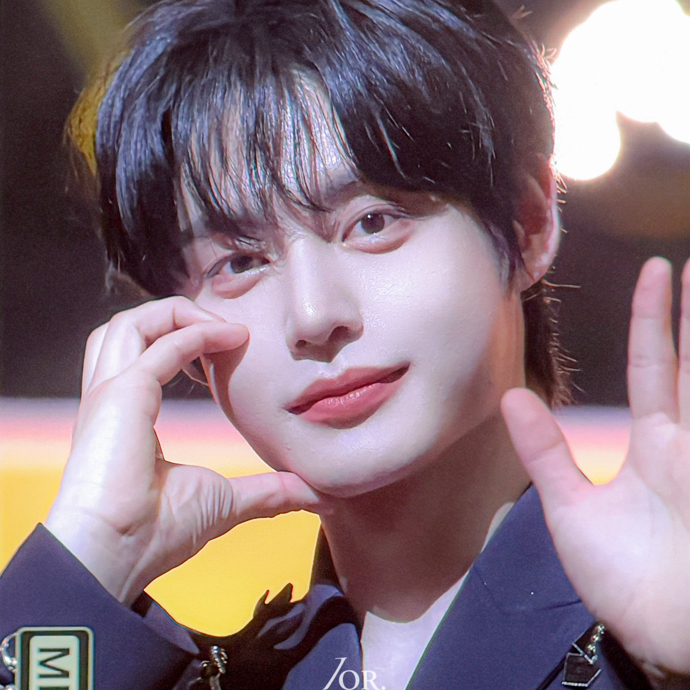 Recent activity shot of Kim Jiwoong (ZEROBASEONE)