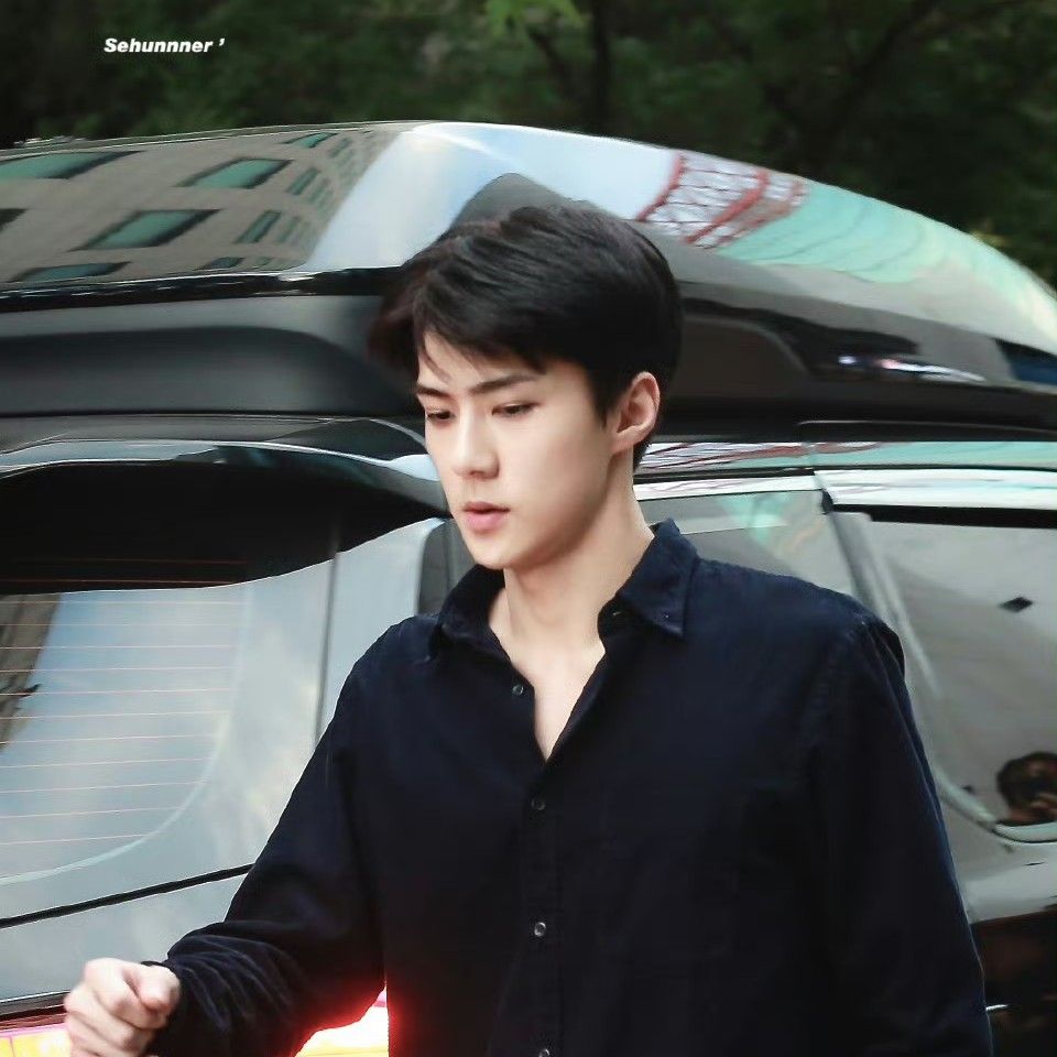 A moment captured by Sehun (EXO)'s fan