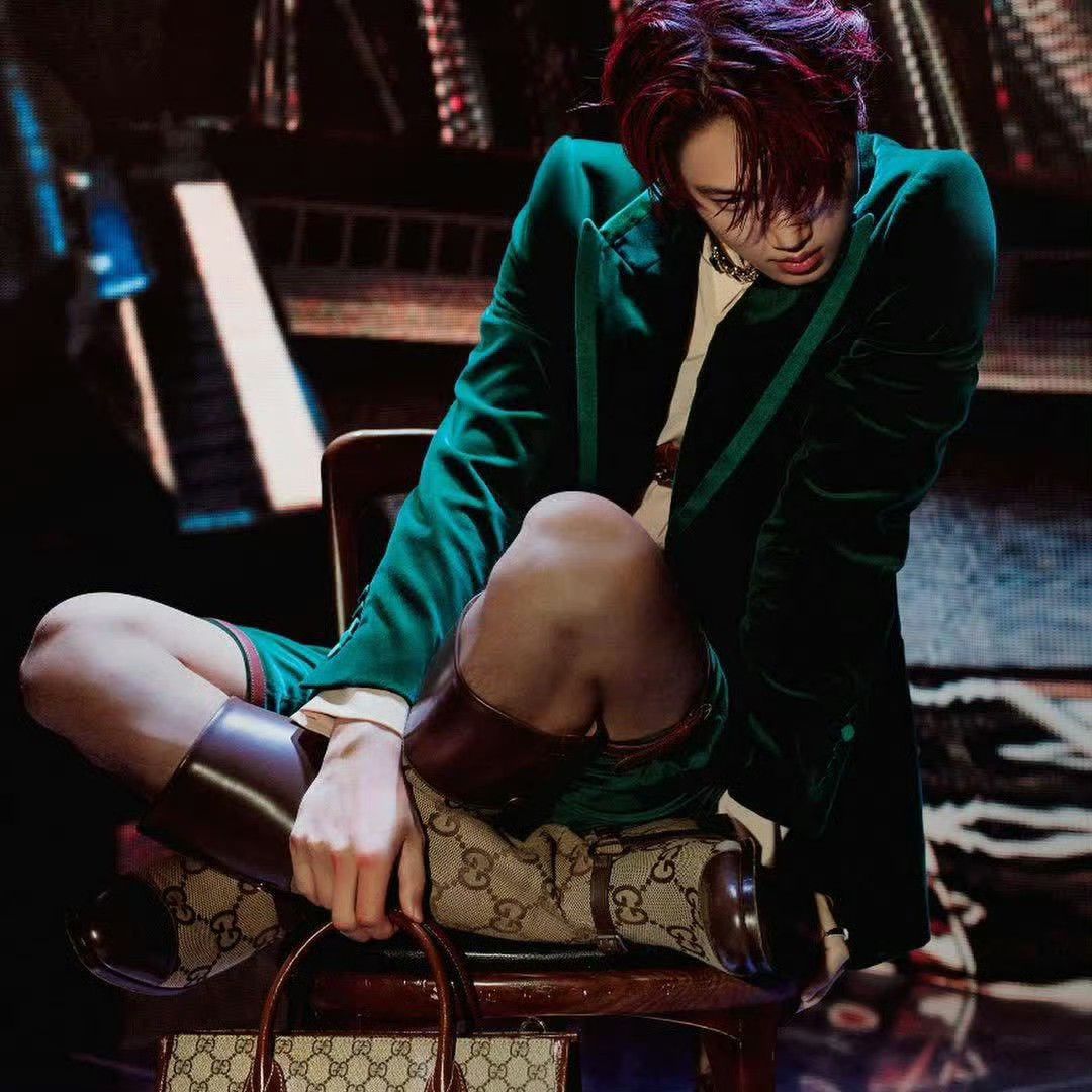 Recent activity shot of Kai (EXO)