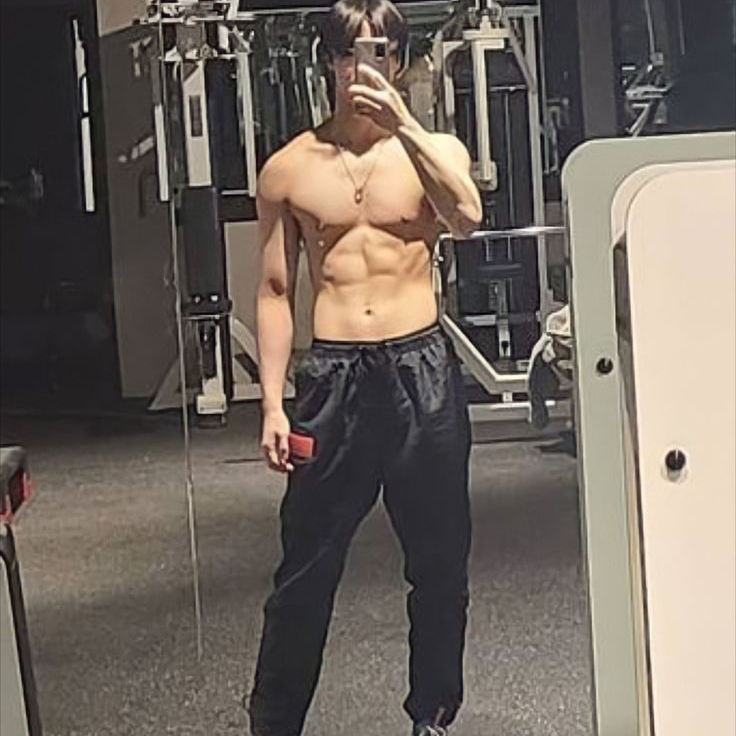 Recent activity shot of Moonbin (ASTRO)