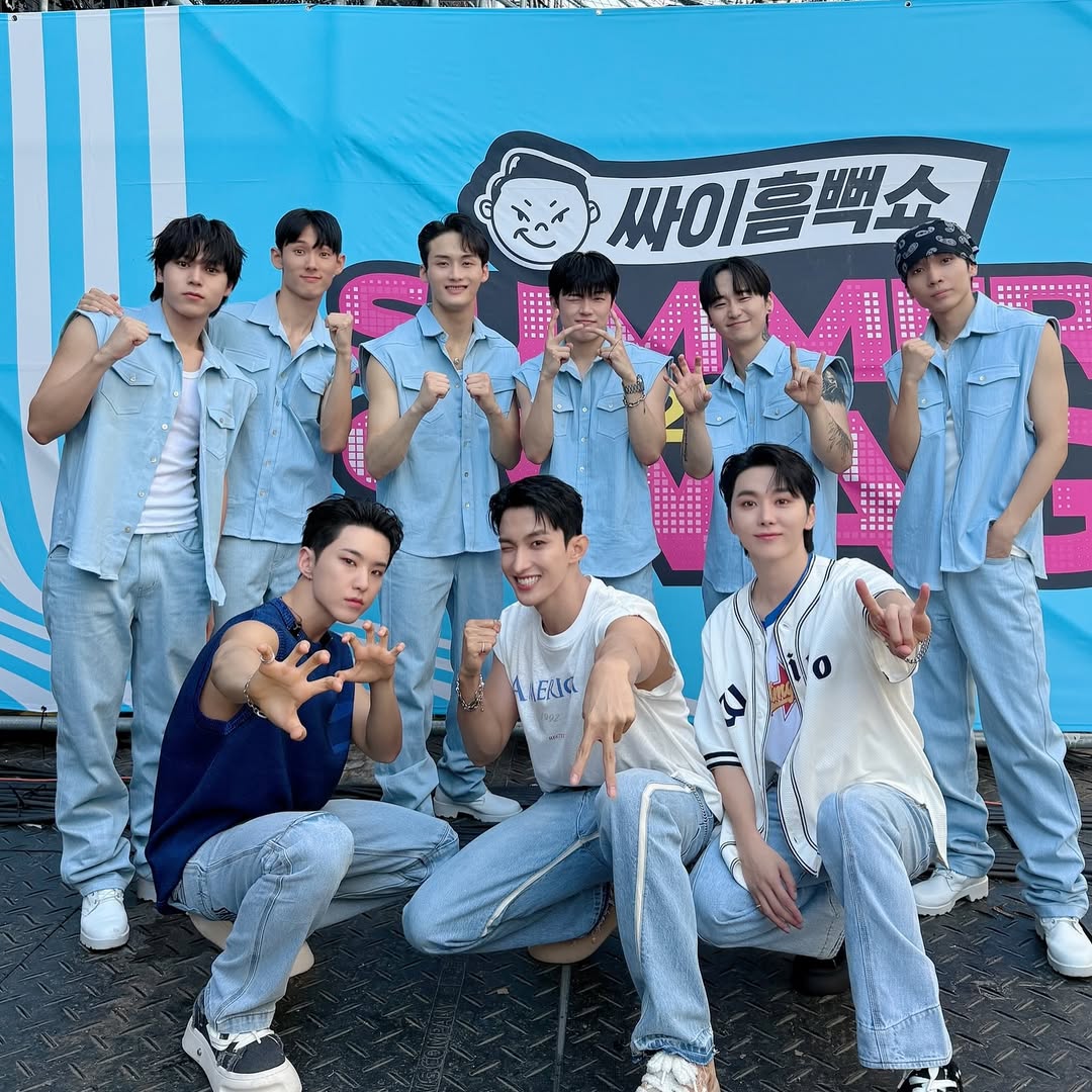 Recent activity shot of Hoshi (SEVENTEEN)