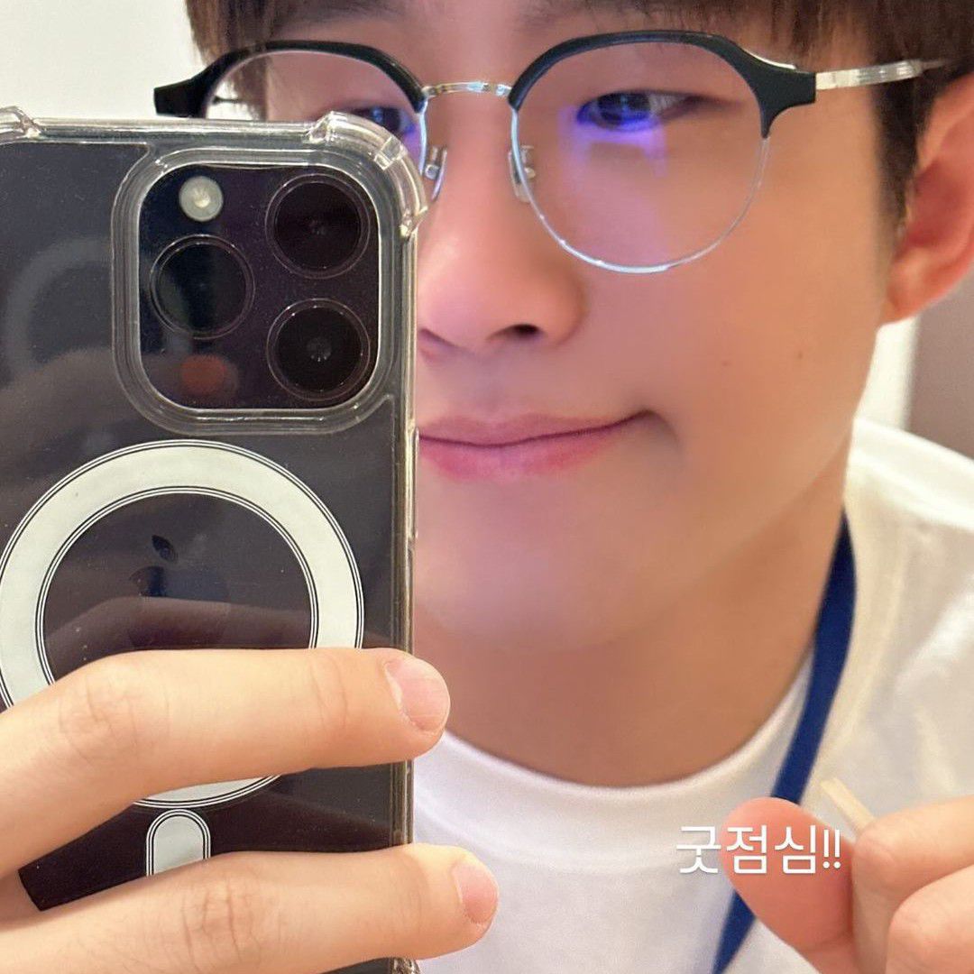 Recent activity shot of Jinjin (ASTRO)