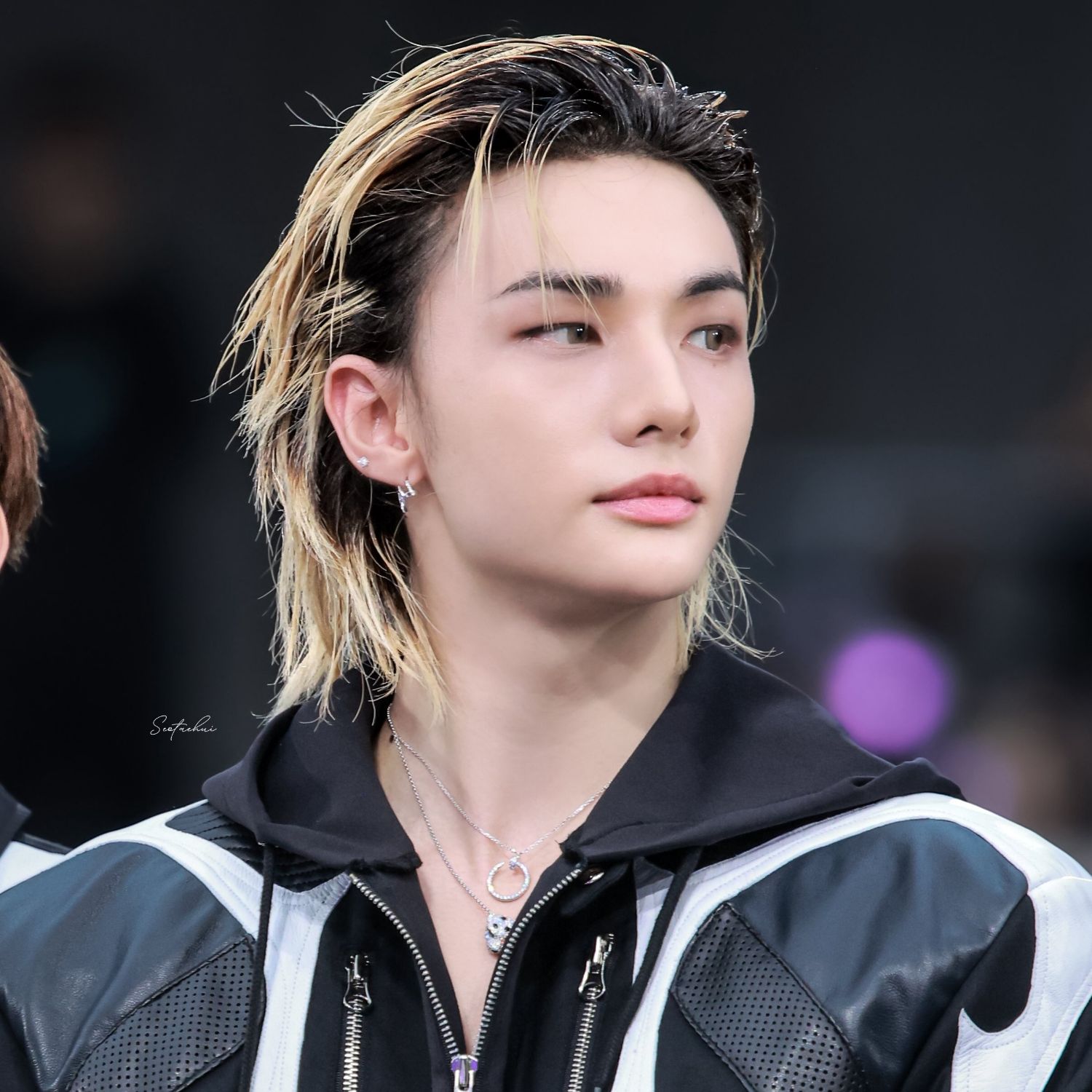 A moment captured by Hyunjin (Stray Kids)'s fan