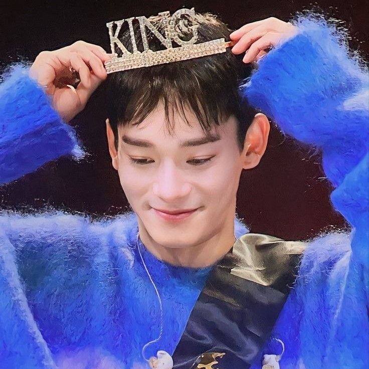 Recent activity shot of Chen (EXO)