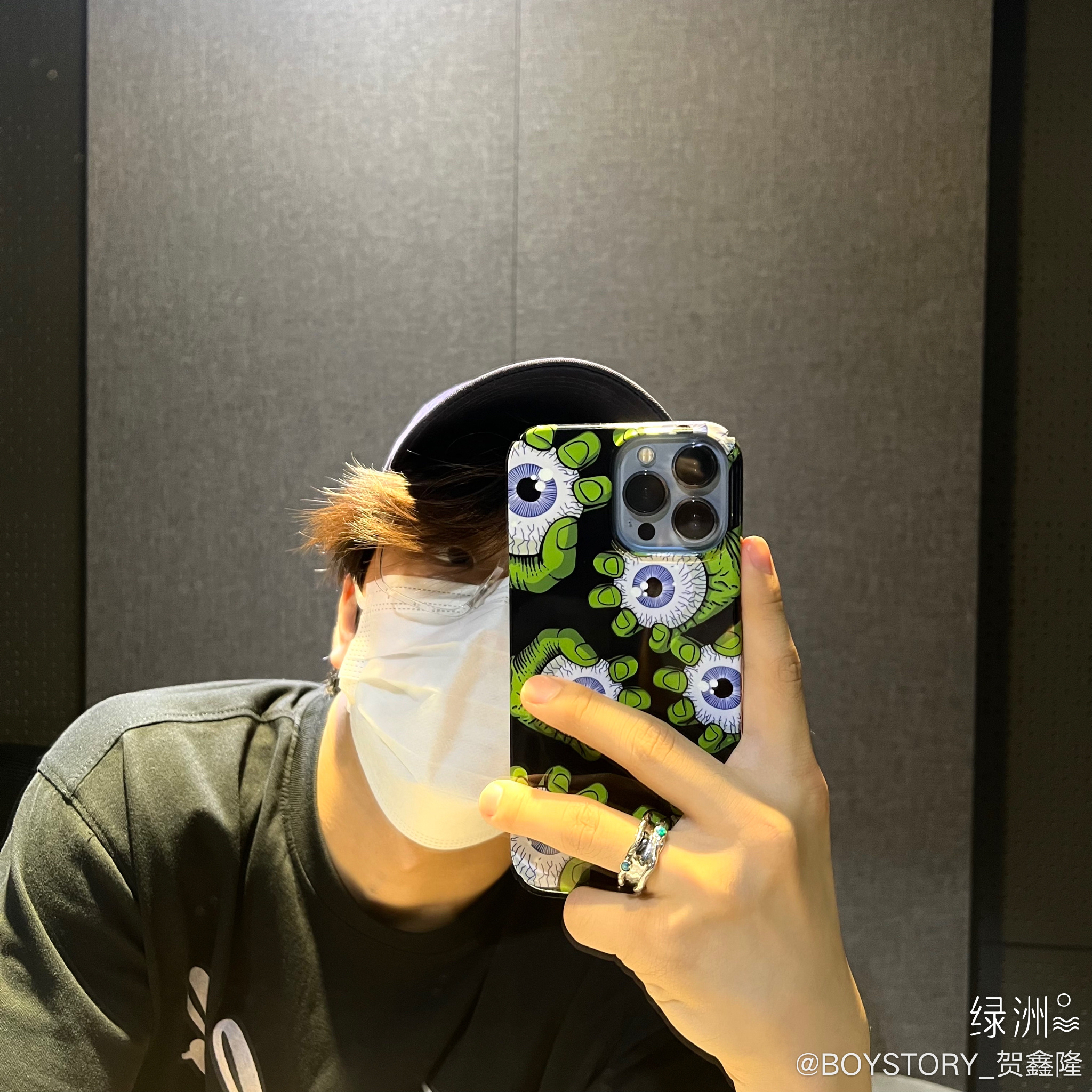 Behind-the-scenes cut of He Xinlong (ALPHA DRIVE ONE)