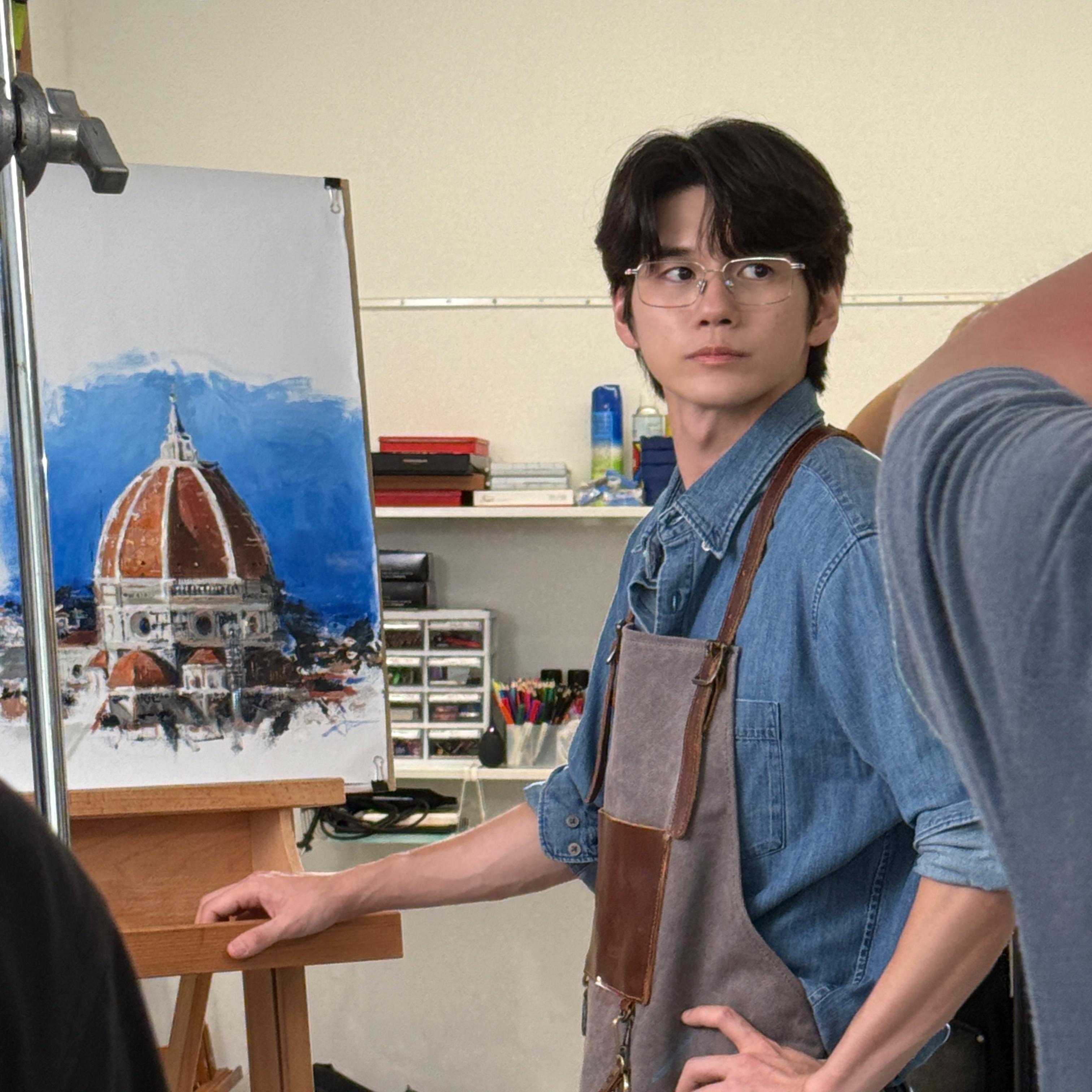 옹성우의 비하인드 컷