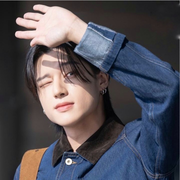 Recent activity shot of Wooyoung (ATEEZ)